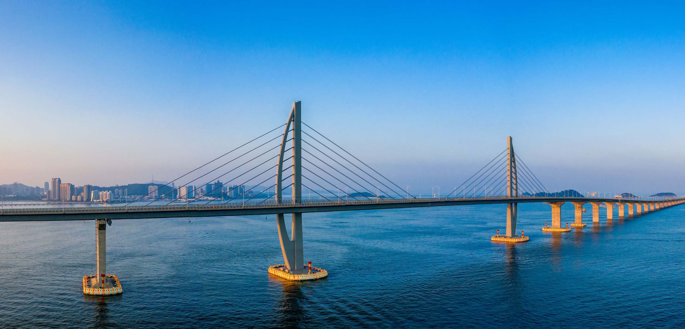 View of Hong Kong-Zhuhai-Macau bridge